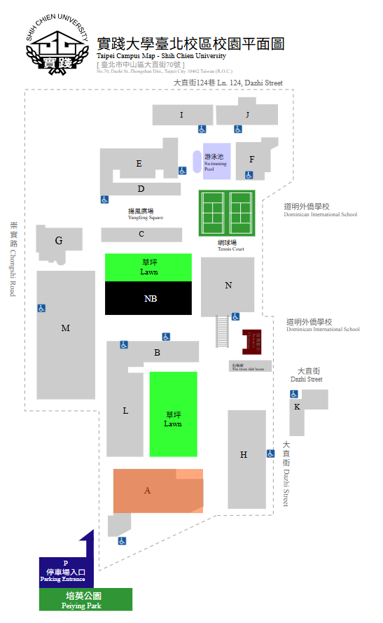 實踐大學校園地圖