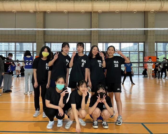 BA  Volleyball team